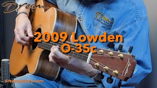 Video thumbnail for 2009 Lowden O-35c, Indian Rosewood & Spruce by Dream Guitars