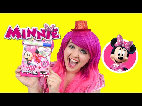 Minnie Mouse Magic Ink Coloring & Activity Book Imagine Ink | KiMMi THE CLOWN Video