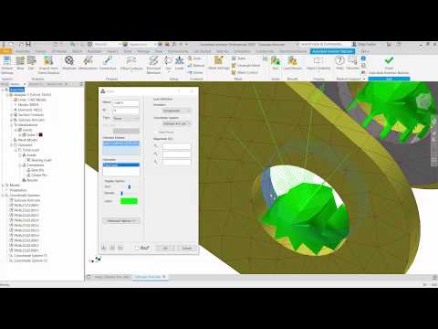 Product Simulation in Inventor Nastran: Using Sub-cases