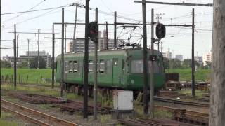 preview picture of video '熊本電鉄 北熊本駅 朝夕 (18-Aug-2012) Kita-Kumamoto sta. Kumamoto Electric Railway Company.'