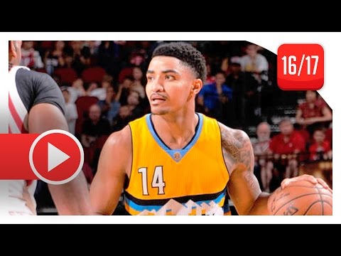 Gary Harris Full Highlights vs Rockets (2017.03.20) - 28 Pts, Career-HIGH!