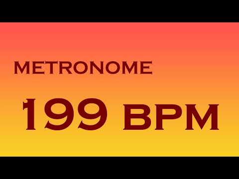 METRONOME 199 BPM 4K