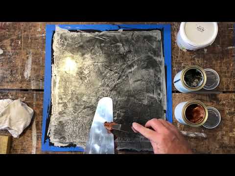 FX Flexible Stucco Silver and FX Copper Wax Technique - FX Australia