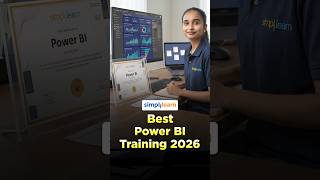 Best Power BI Certification Course 2026|Learn Data Analytics & Visualization | #Shorts |#Simplilearn