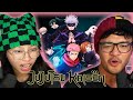 Girlfriend Reacts To JUJUSTSU KAISEN 1-4 Opening and Ending | ANIME OP REACTION