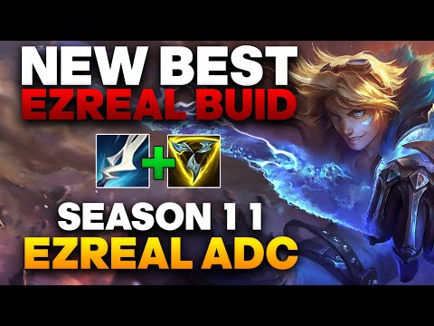 Ezreal ADC Gameplay - Trinity Force Ezreal Is Actually OP? | League of Legends