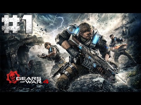 GEARS OF WAR 4 COOP Gameplay Walkthrough Part 1 - Act 1 - Prologue: Remembrance  [1080p HD PC]