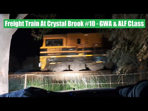 Freight Train At Crystal Brook #10 - GWA & ALF Class