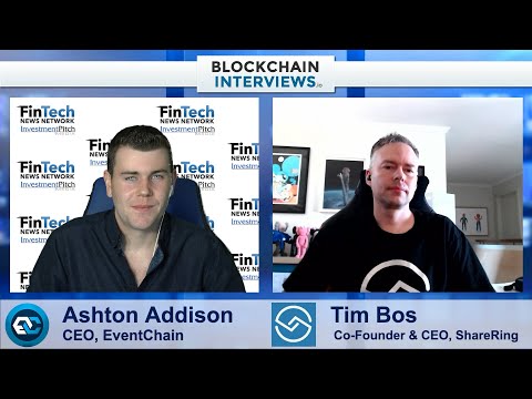 Blockchain Interviews with Tom Bos, Co-Founder and Chairman of ShareRing