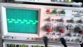 Video thumbnail for How a "fuzzed" sine wave looks like (Big Muff Pi V3) by robert700x