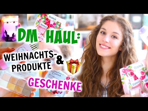 WEIHNACHTS-DM HAUL! WINTERPRODUKTE und GESCHENKE aus der DROGERIE + TEST! ♡ BarbieLovesLipsticks Video