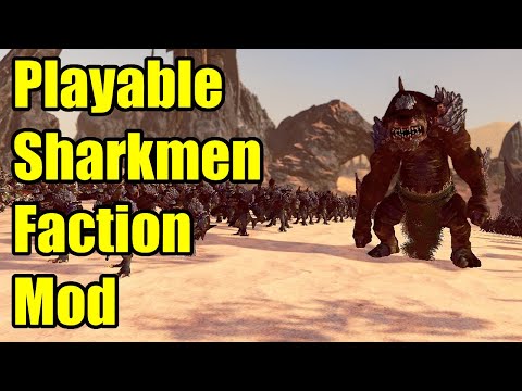 The Sharkmen Faction Mod - Total War Warhammer 2 - Mod Review