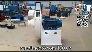 Exaustor Centrífugo Soprador Industrial