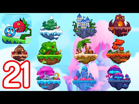 Ball W-(Gameplay 21)-Todos Los Niveles -Juego Completo-