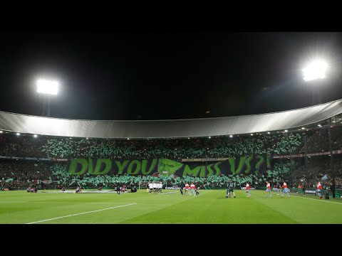Een heerlijke Europese avond in de Kuip 😍🔥 | Opkomst Feyenoord - Slavia Praag