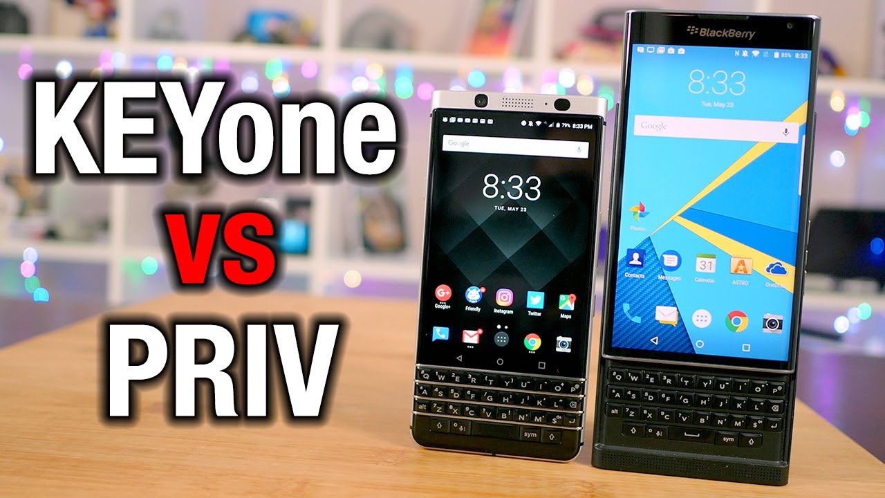 BlackBerry KEYone vs Priv: From RIM to TCL, was this the right move? | Pocketnow