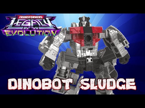 Transformers Legacy Evolution DINOBOT SLUDGE Review