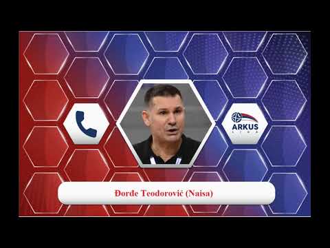 Najava 7. kolo ARKUS lige za žene / Teodorović Đorđe - trener ekipe Naise