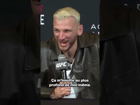 🇳🇿 Hooker se moque du trashtalk de Parnasse !#ufc #interview #ufcparis #shorts