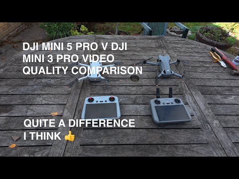 DJI Mini 5 Pro v DJI Mini 3 Pro video quality comparison - Unsponsored 