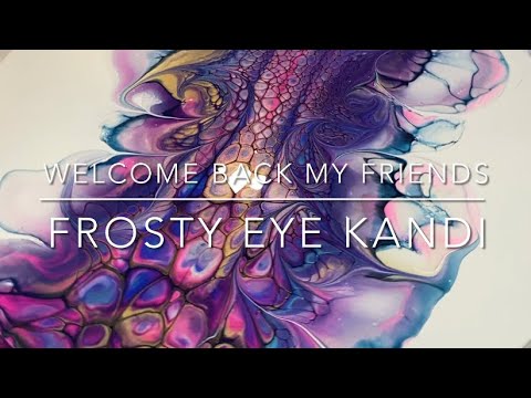 #42b Acrylic Pour Tutorial - Fluid Art Swipe on a 16” Wooden Cradle - Acrylic Pour Art - Part 2✌️