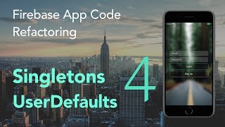 Code Refactoring: Singletons and UserDefaults - Build App Programmatically (Ep.4) (Swift 4, Xcode 9)