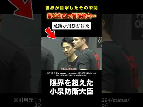 ㊗️130万回再生🎉メディアが報じない意識が飛びかけた小泉防衛大臣#雑学