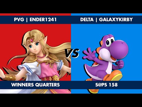 S@PS 158 Ultimate Singles - PVG | ender1241 vs Delta | GalaxyKirby - Winners Quarters