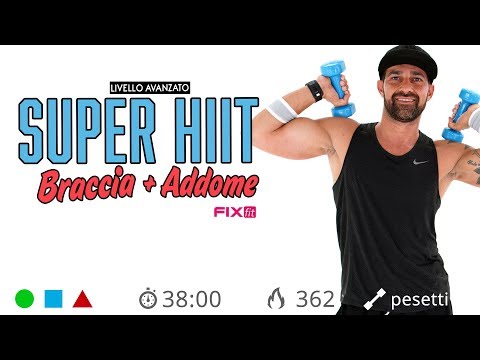 Workout Total Body Per Dimagrire e Tonificare (HIIT + PESETTI + ABS)