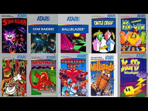 Top 10 Best ATARI 5200 Games of all Time (Best Atari 5200 Games)