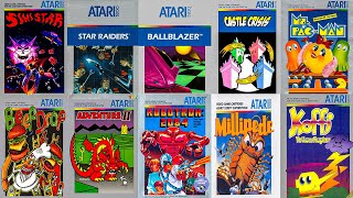 Top 10 Best ATARI 5200 Games of all Time (Best Atari 5200 Games)