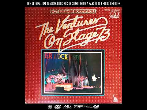 The Ventures -  On Stage '73 - QS Quadraphonic LP, 4.0 Surround
