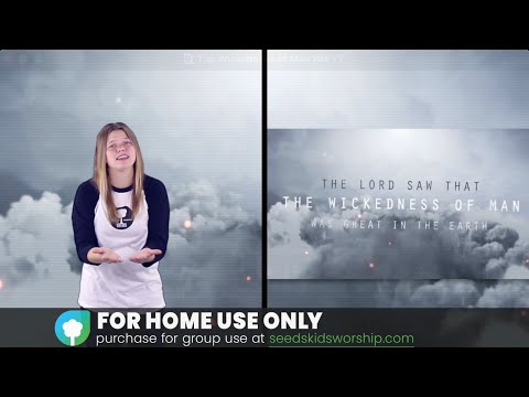 Genesis 6:5 - The Wickedness of Man (Hand Motions)