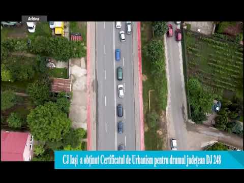 CJ Iasi a obtinut Certificatul de Urbanism pentru drumul judetean DJ 248
