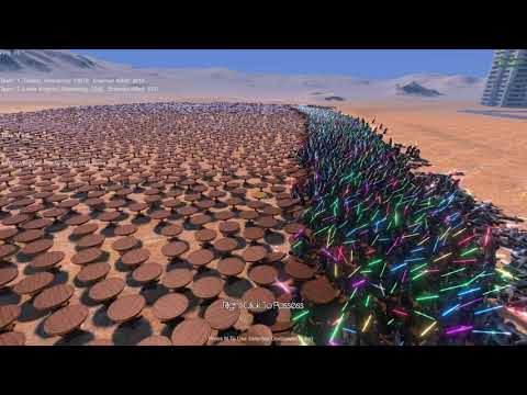 6,000 Jedi vs 20,000 Tables Ultimate Epic Battle Simulator