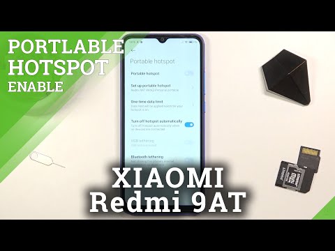 How to Enable Portable Hotspot in XIAOMI Redmi 9AT – Create Network Access Point