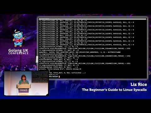 Golang UK Conference 2017 | Liz Rice - The Beginner's Guide to Linux Syscalls