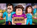 Growing Up A NOBODY In A FAMOUS Family A Roblox Movie