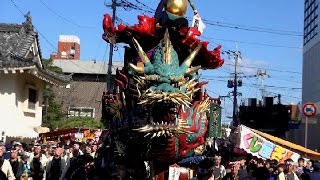 preview picture of video '唐津くんち2014　大手口　Karatsu Kunchi Festival (January 2014)'
