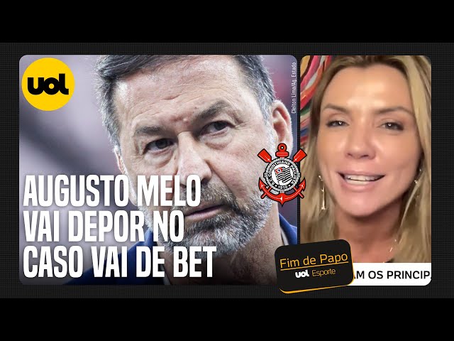 Corinthians: Melo irá depor em inquérito da Vai de Bet, diz Marília