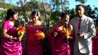 Ola and Danelly's Wedding [When I say I do by Kenny Lattimore sung by Mona siblings]