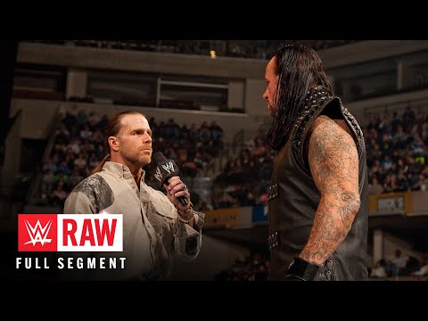 FULL SEGMENT — Undertaker challenges Michaels to put his career on the line: Raw, Feb. 22, 2010