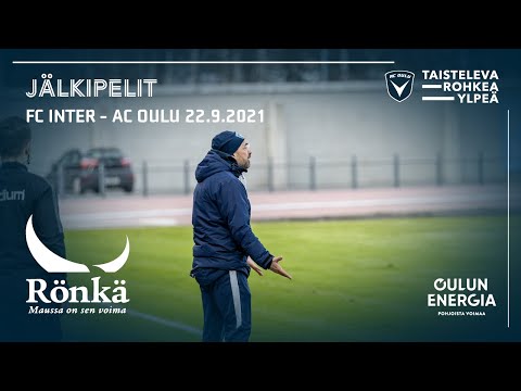 ACOTV: Rönkä jälkipelit FC Inter - AC Oulu 22.9.2021 (Veikkausliiga)
