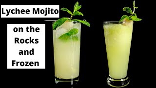 Lychee Mojitos with Vodka and Rum