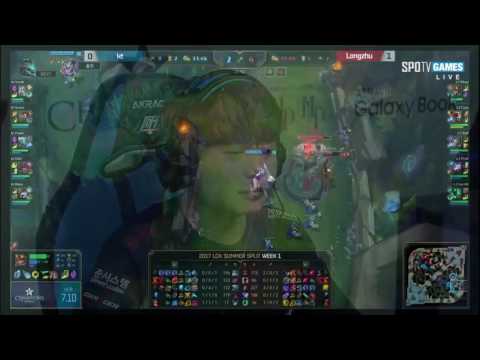 Highlights LZ vs KT LCK SUMMER 2017 - Game 2
