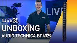 Video thumbnail for Unboxing: Audio Technica BP4029 by Live X