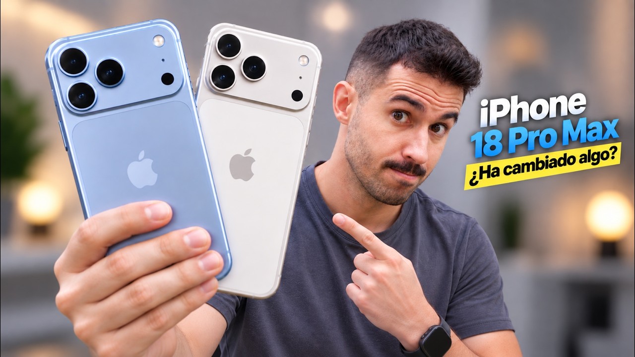 iPhone 18 Pro Max vs iPhone 17 Pro Max 📱 Pero que has hecho APPLE...