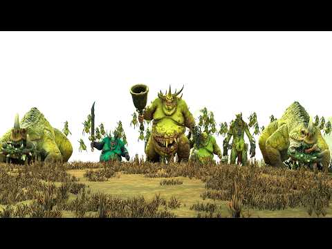 Nurgle VS Skaven - Warhammer Battles