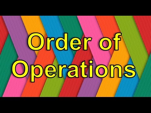The Order of Operations Song (PEMDAS) | Silly School Songs