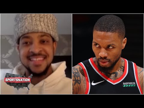 CJ-麥科勒姆談葡萄酒，達米安-利拉德爭奪MVP，以及為什麼J.J.Watt應該加入布朗隊 - SportsNation (CJ McCollum on wine, Damian Lillard for MVP and why J.J. Watt should join the Browns | SportsNation)